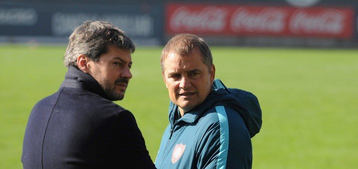 Aguirre con Lammens.