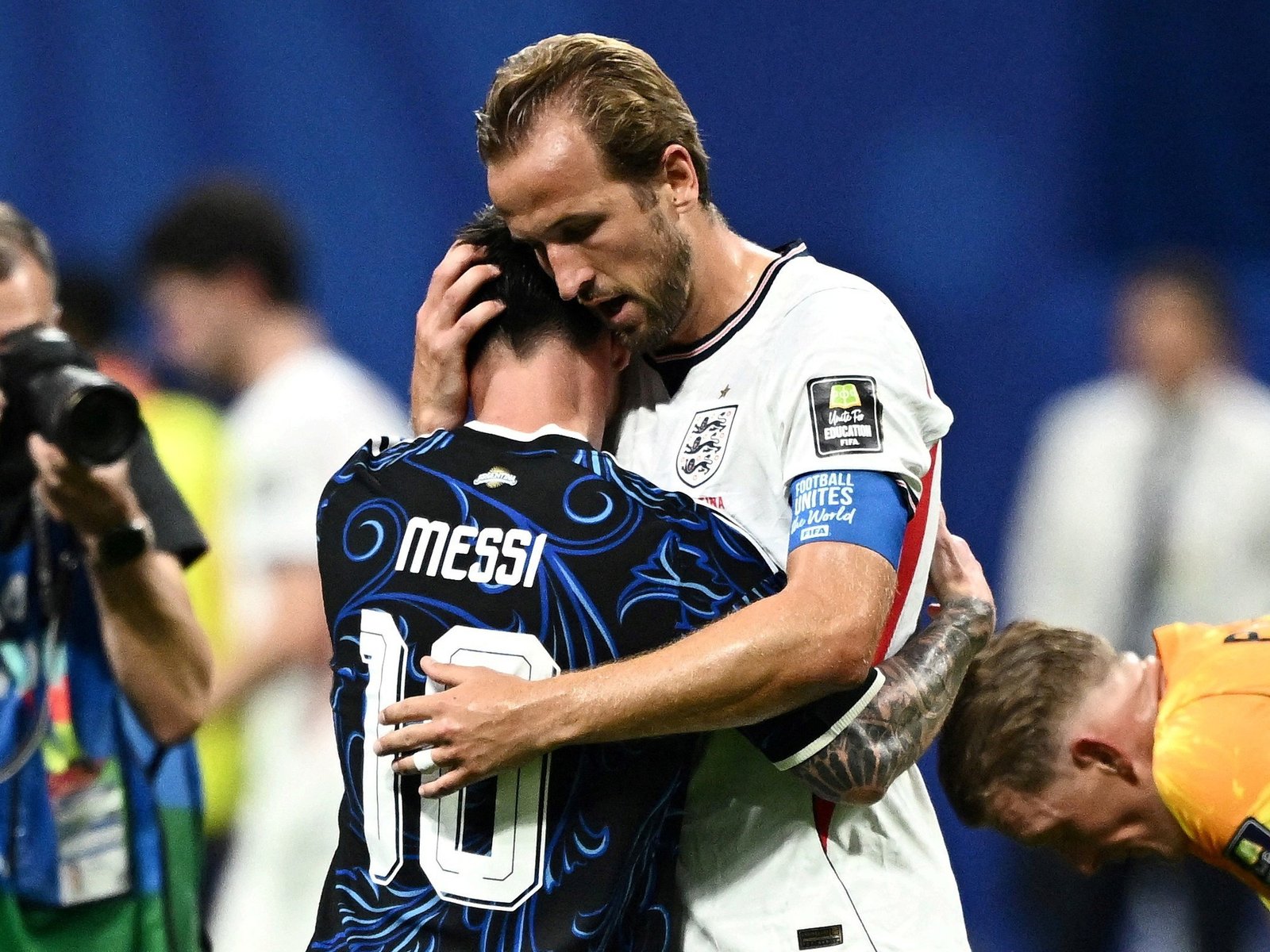 Harry Kane habló sobre la semi con Argentina y elogió a Messi :: Olé