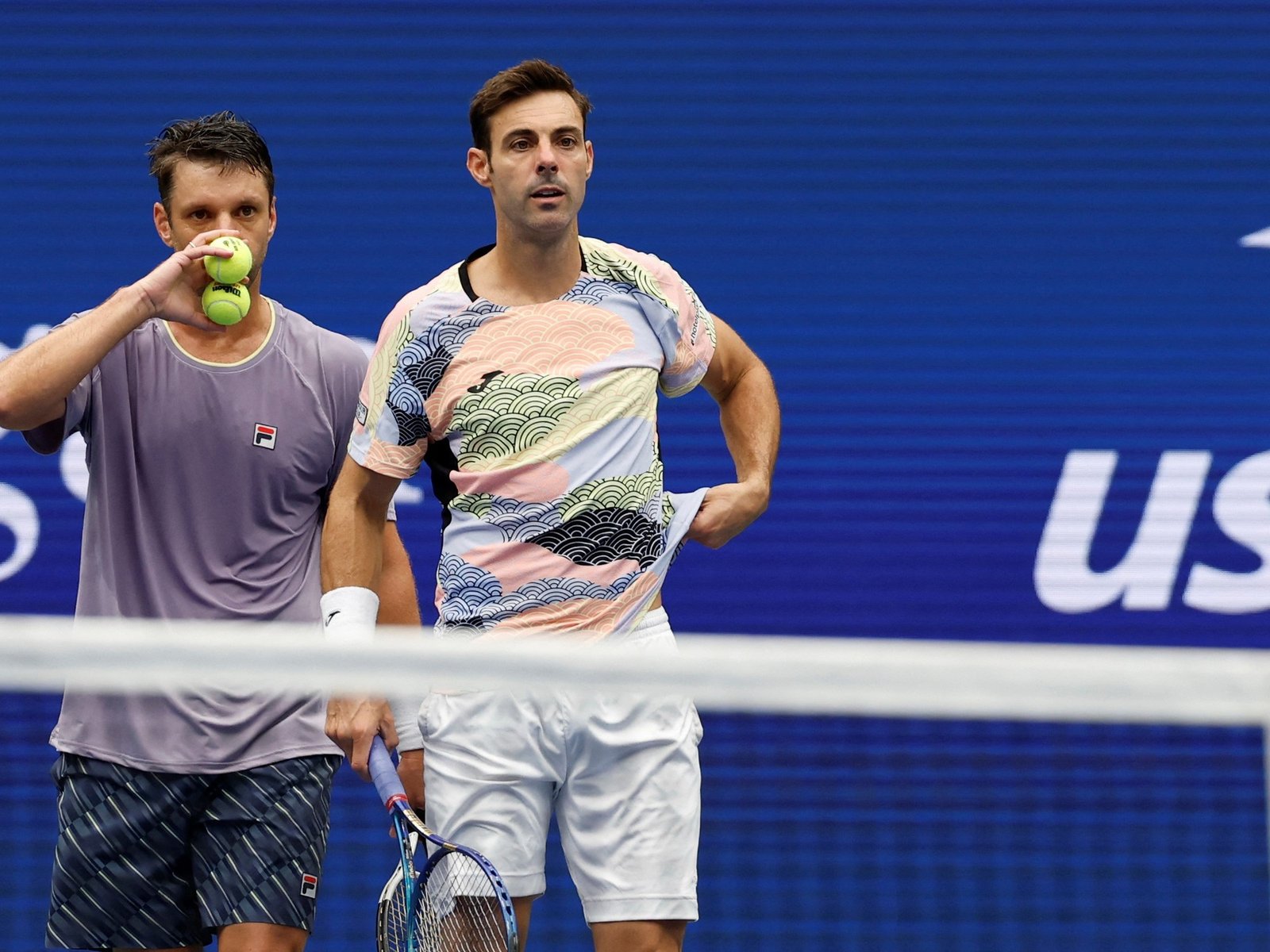 Horacio Zeballos, con Granollers, frenó a los argentinos Machi González y Molteni para seguir adelante en la defensa del US Open