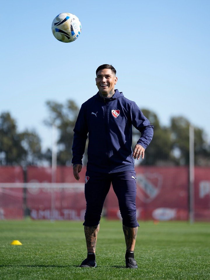 Chimy Ávila se recupera de un desgarro. (Foto: Prensa Independiente)