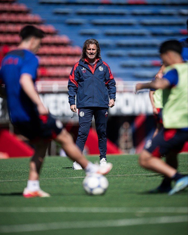 Ruben Darío Insua, DT de San Lorenzo (Prensa San Lorenzo).