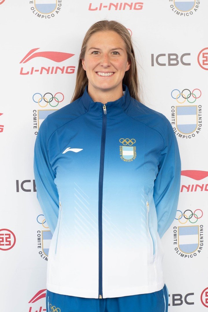 Isabel Riley, atleta argentina. Foto: COA