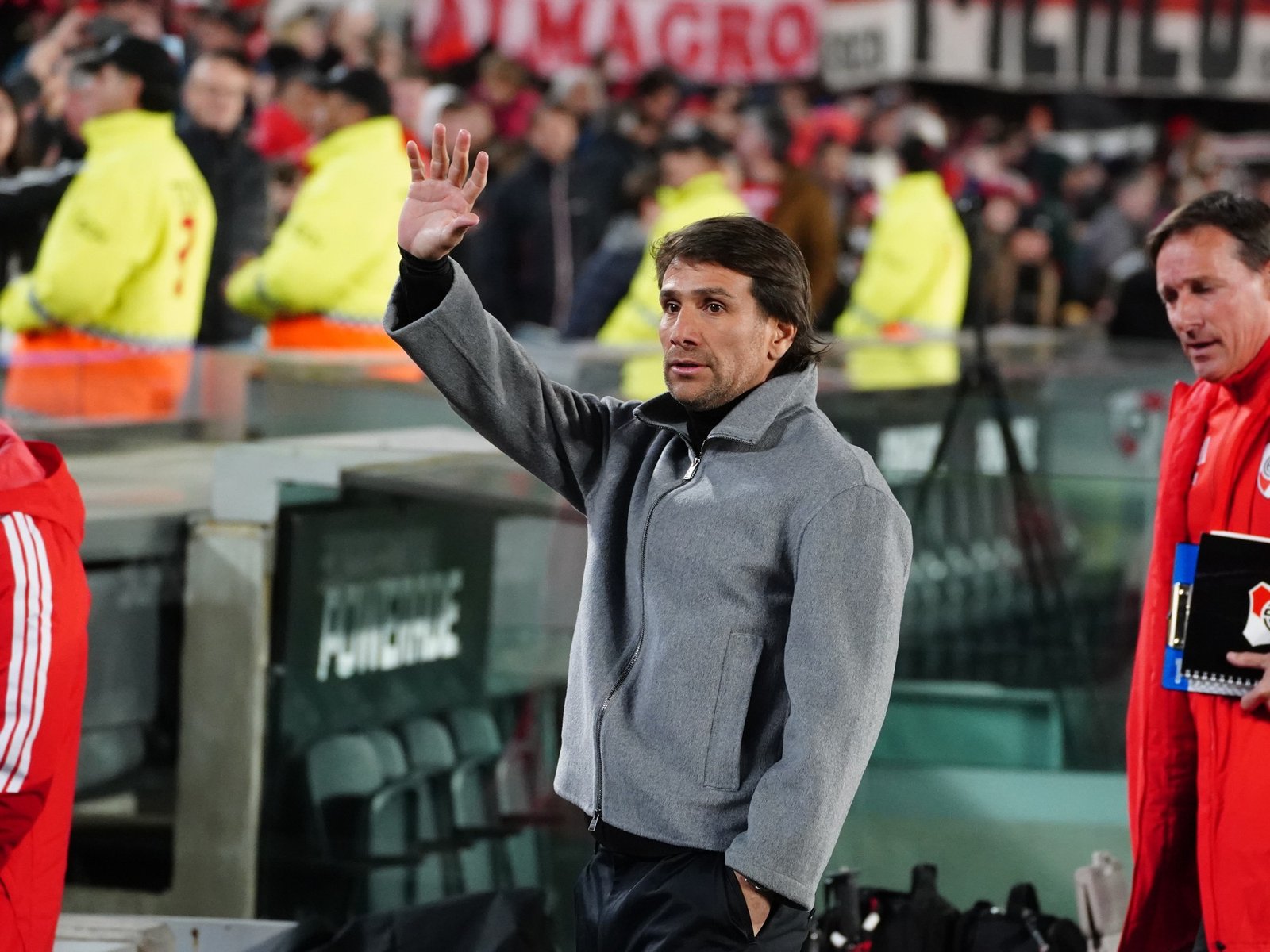 Las reacciones de Ponzio en otra victoria de River :: Olé