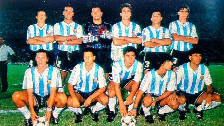 Darío Franco en la Selección Argentina.