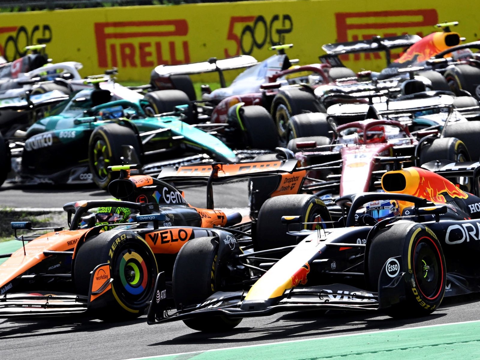 Los últimos 5 ganadores del GP de Italia de Fórmula 1, año por año