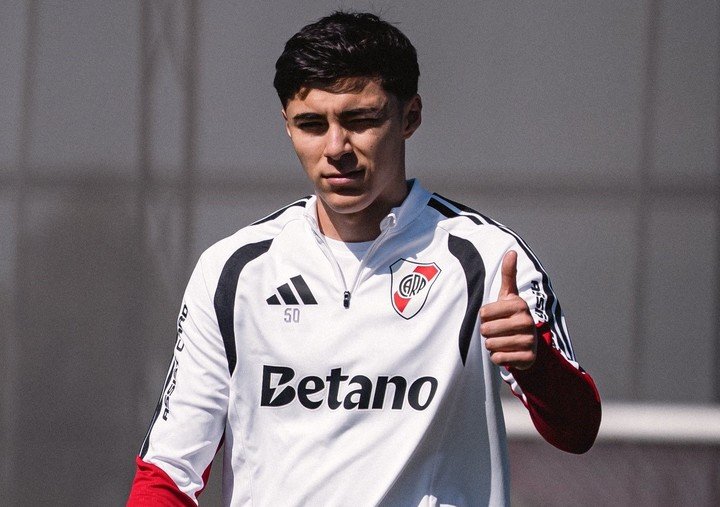 Tobías Andrada en el Camp. Prensa River.