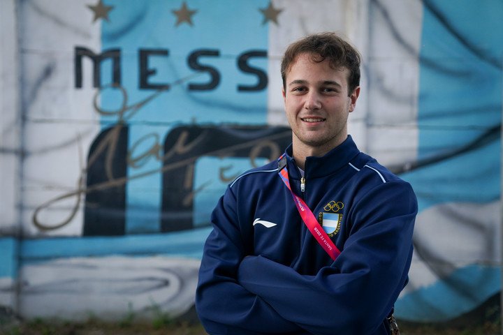 "Me encanta cómo se vive acá el deporte, con mucha pasión", asegura Brooke. Foto Juano Tesone /Enviado Especial CLARIN 