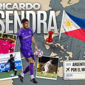 Juega en Filipinas, estuvo preso y sus compañeros creen que tomar mate mejora el rendimiento