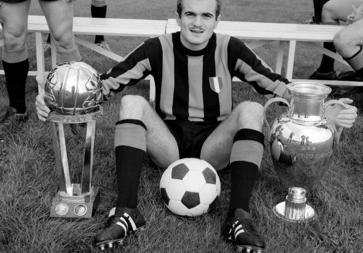 Sandro Mazzola, multicampeón con el Inter.
