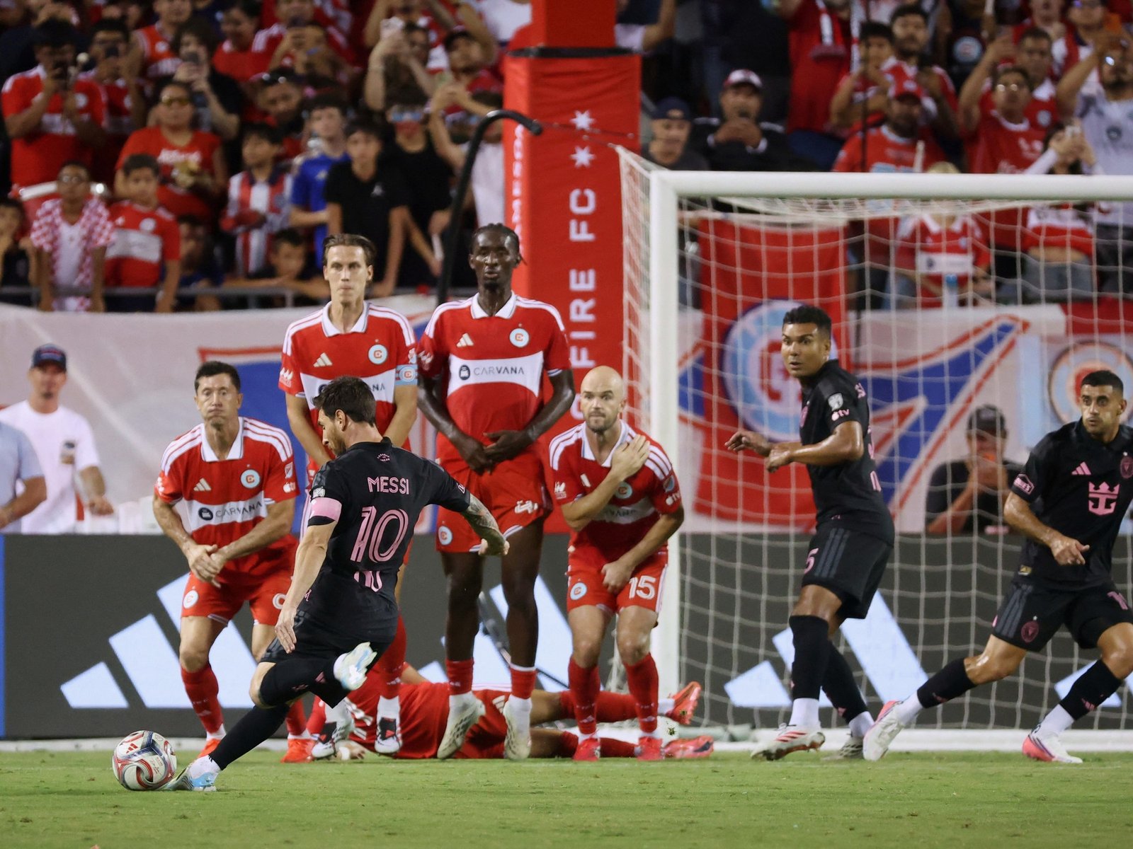 Siempre clave: así fue el partido de Messi ante Chicago Fire :: Olé