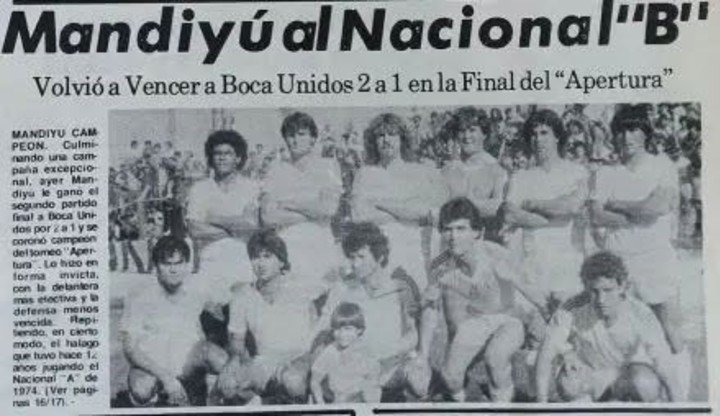 Mandiyú le ganó las dos finales decisivas a Boca Unidos y se quedó con la plaza de la liga correntina para el primer Nacional B.
