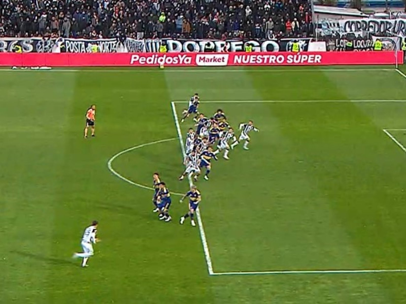 Video: el gol que le anularon a Gimnasia de Mendoza por un fino offside frente a Boca :: Olé