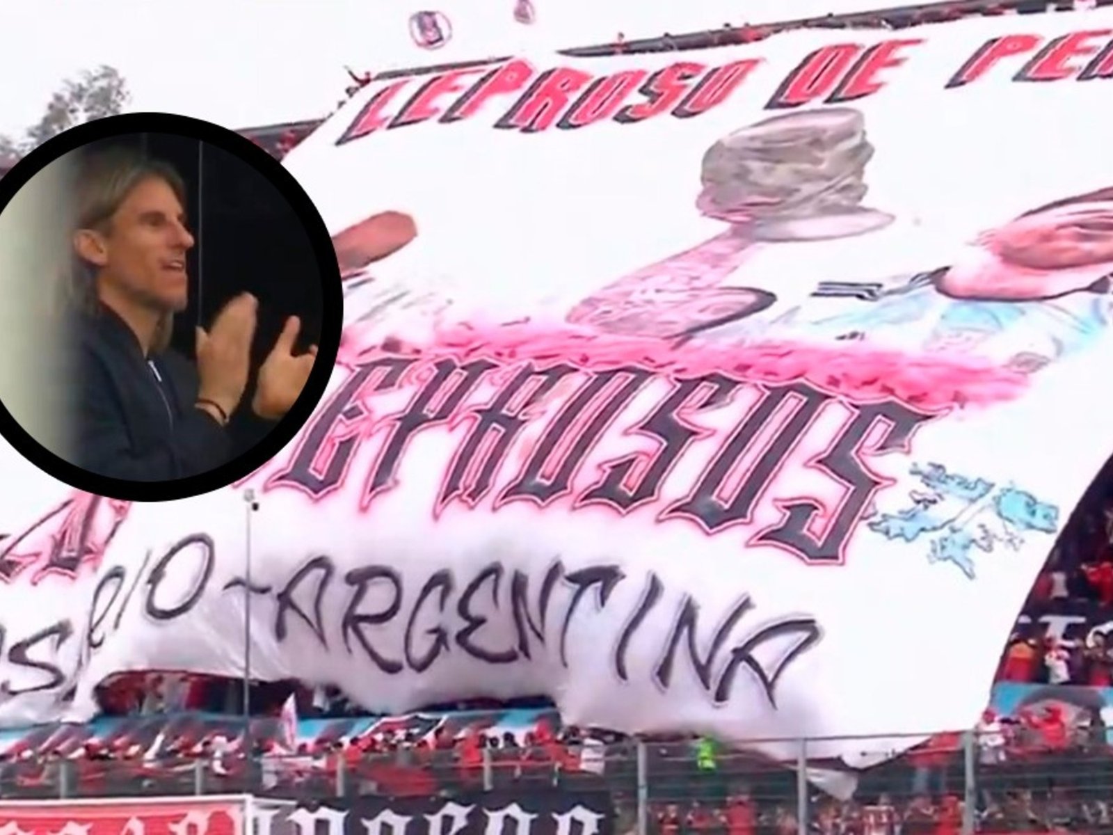 Video: el homenaje de los hinchas de Newell’s para Messi y los aplausos de Beccacece en la tribuna :: Olé