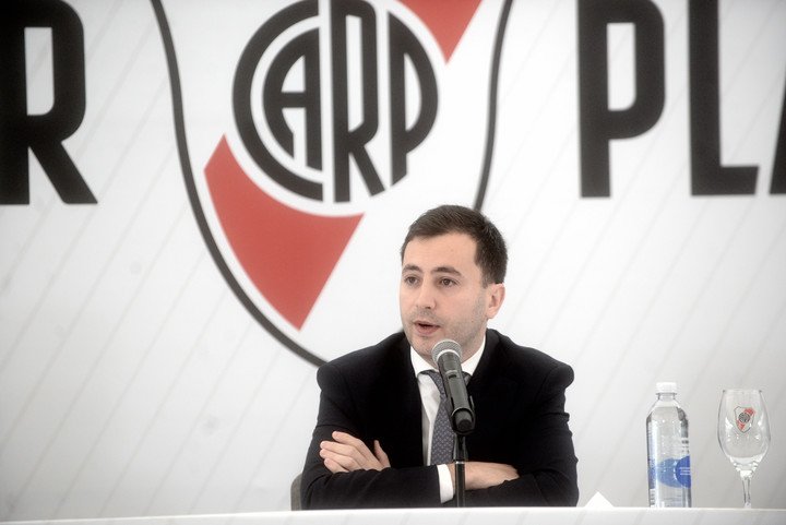 El presidente de River habló en la reunión de CD del jueves a la noche (Luciano Thieberger).