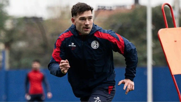Martin Río, uno de los jugadores que falta sumarse al grupo. (Foto: Prensa San Lorenzo)