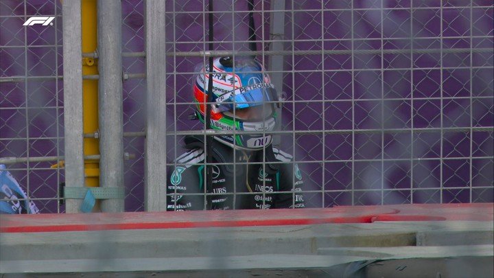 Kimi Antonelli, error en la Q1 y sin chance de girar en la Q2.