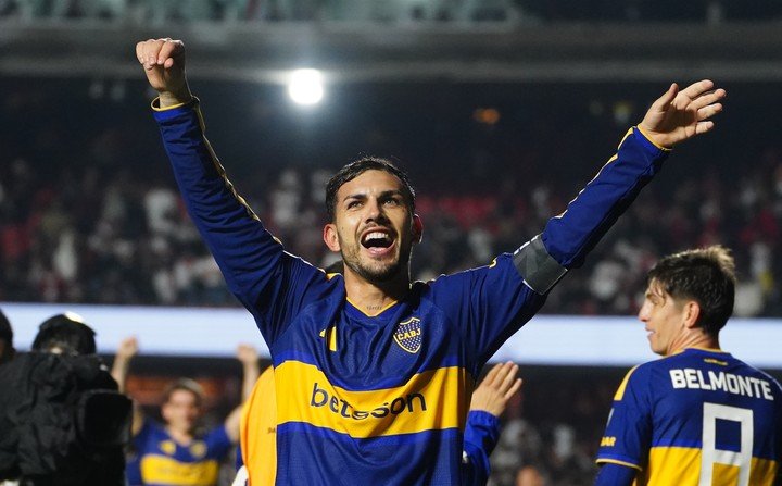Paredes, el líder de Boca.
Foto Marcelo Carroll 