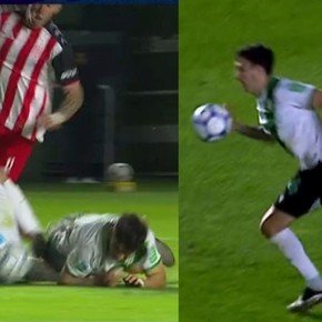 Por las dudas: los hinchas de Banfield insultaron a Tapia antes de que no le dieran un penal a Barracas Central
