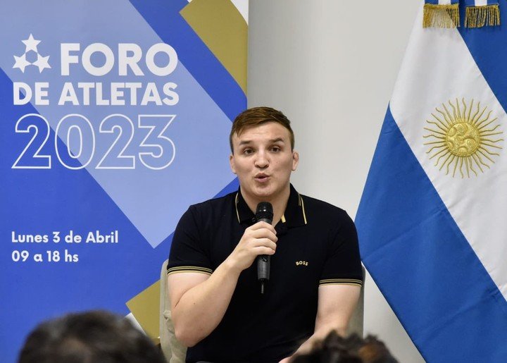 Yuri Maier, el responsable de convencer a Julfalakian para representar a Argentina. Foto: Prensa COA.