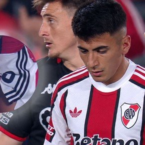 Mala para River y la Selección: Thiago Almada salió lesionado