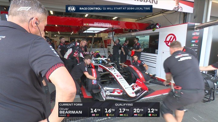 Desde el control de la carrera informaron que el comienzo de la clasificación será a las 09:04 horas.