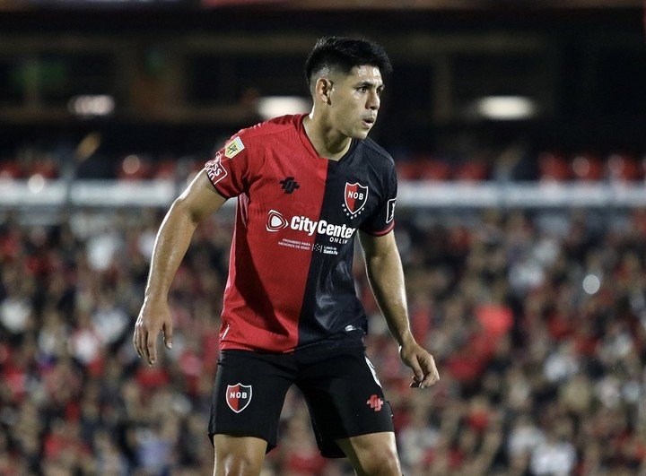 Saúl Salcedo, jugador de Newell's.