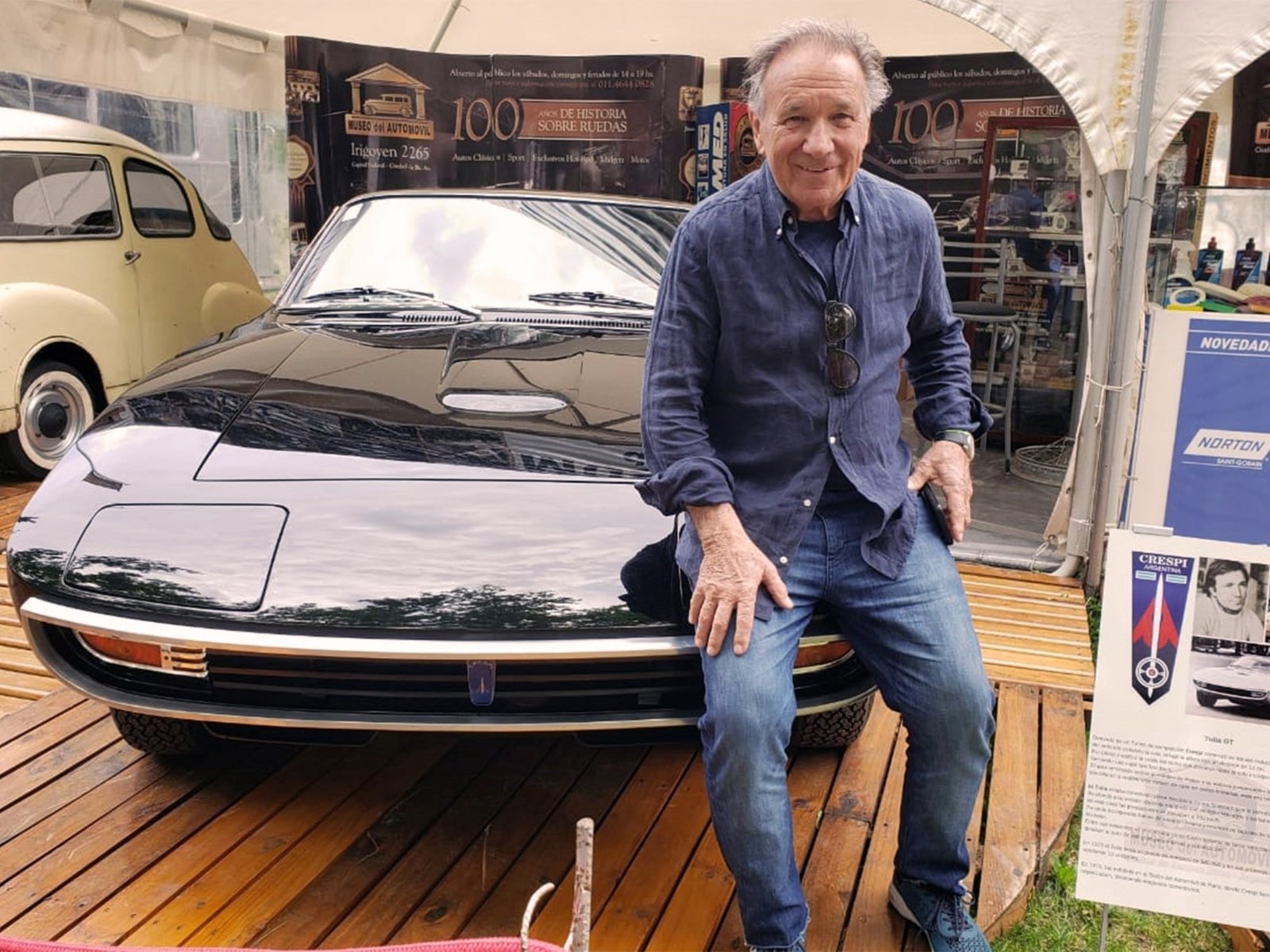 la conmovedora carta que dejó antes de su muerte Tulio Crespi, una leyenda del automovilismo
