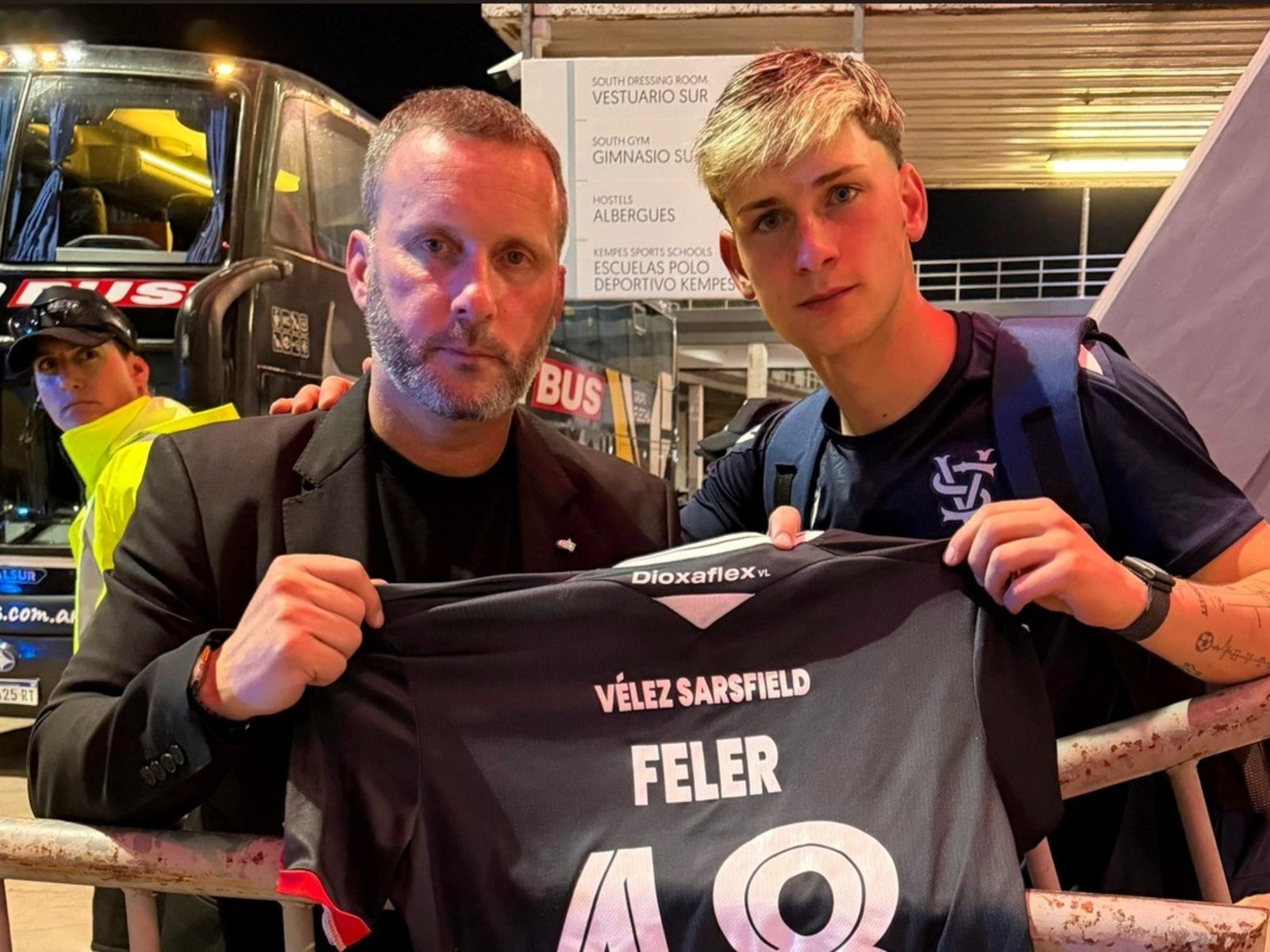 la emoción de Hernán Feler al relatar por primera vez un partido de Luca en Vélez frente a Boca