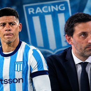 Clima caliente en Racing: fuerte discusión entre Marcos Rojo y Diego Milito