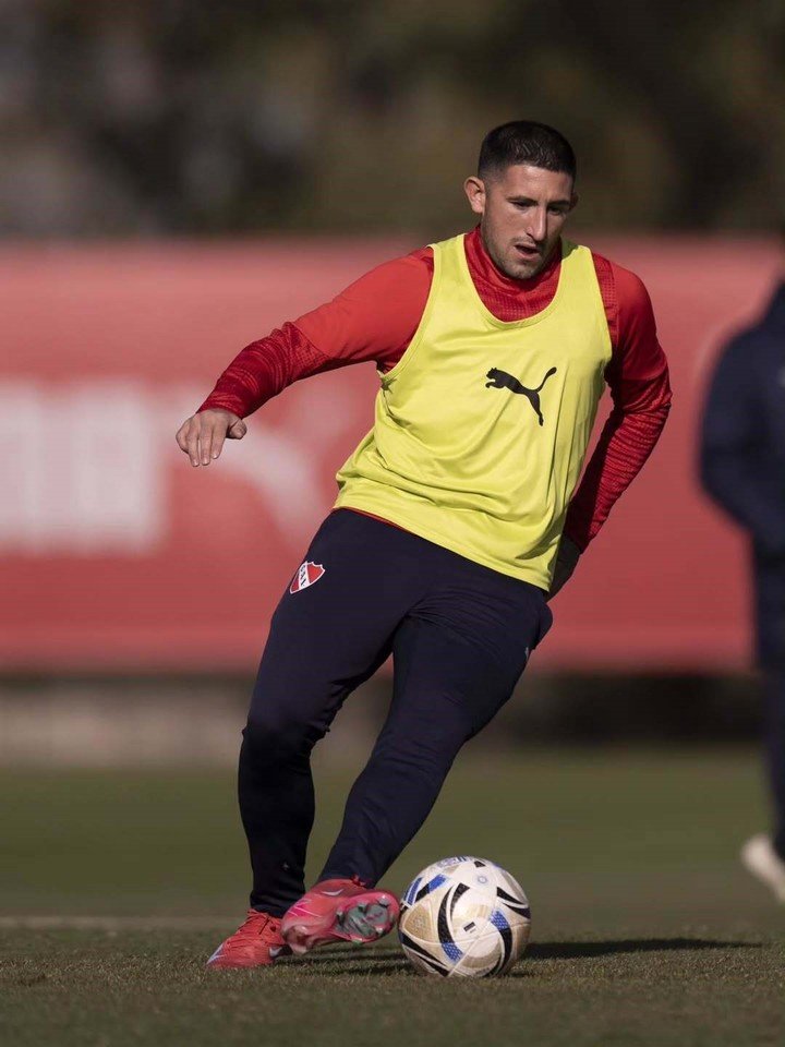 Facundo Zabala, defensor de Independiente. (Foto: Prensa Independiente)