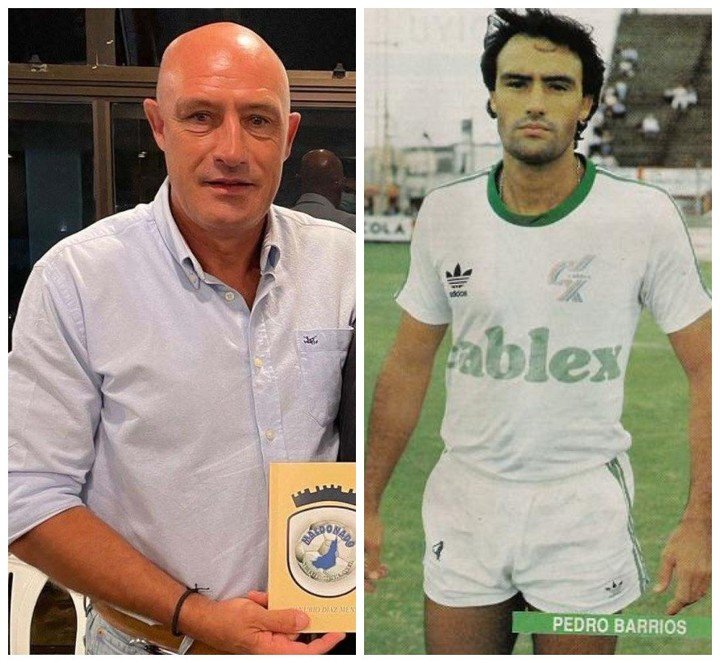 Pedro Barrios, ayer y hoy, el jugador con más presencias en la historia de Mandiyú.