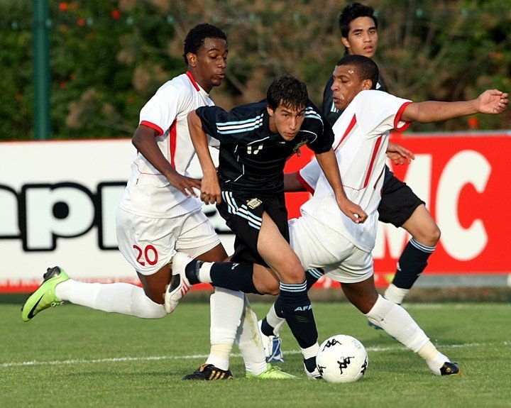 Trecarichi en acción en Toulon (AP).