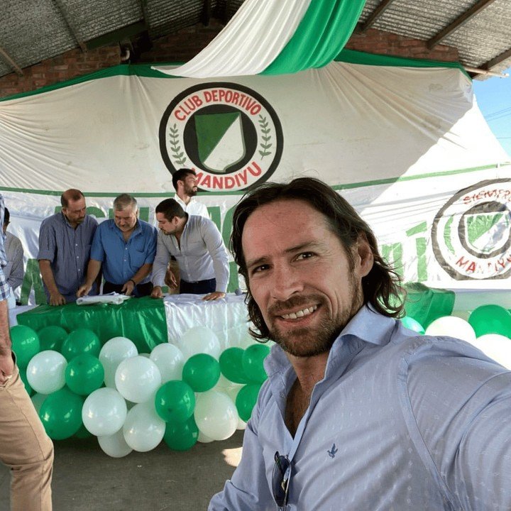 José María Beigbeder, el actual presidente de Mandiyú.