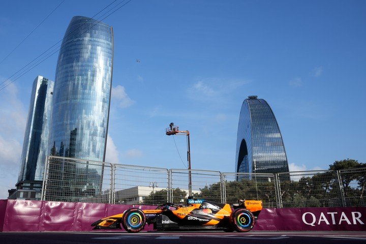 Oscar Piastri. (AP)