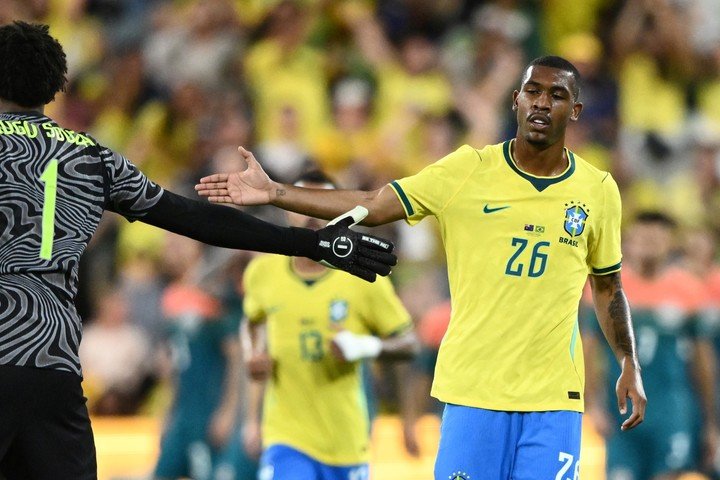 Rayan le dio el empate a Brasil. (EFE)