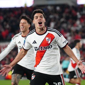 Galván: figura, dos golazos y "Ponzio nos hace todo un poco más fácil"