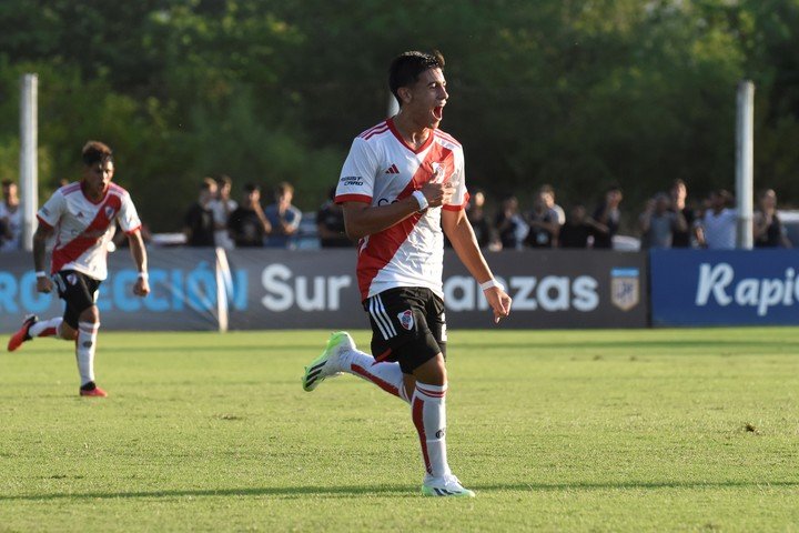 Valentín Lucero. (Prensa River Plate)