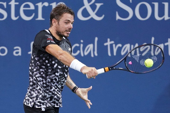 Stan Wawrinka, otro revés a una mano en extinción. Foto: AP
