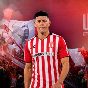 Marcos Rojo en Estudiantes: primera práctica y el gran objetivo de la Libertadores