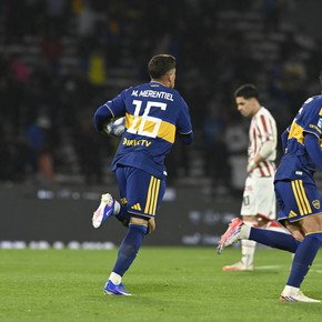 Video: otro gol de Merentiel, en la primera pelota que tocó tras su ingreso