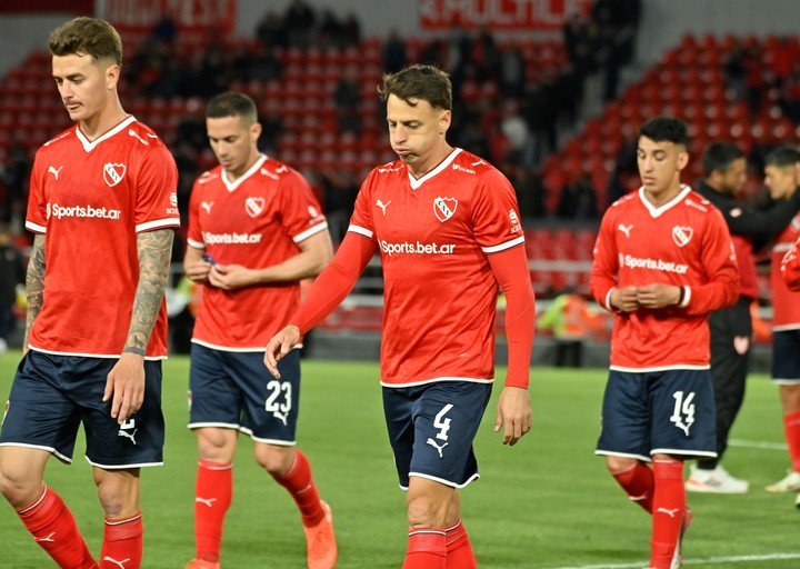 Independiente se fue silbado por los hinchas.
Foto: FOTOBAIRES.