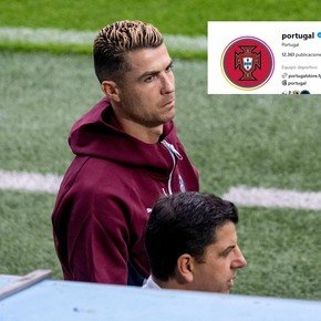 La cuenta de Portugal perdió más de 500 mil seguidores por el conflicto con Cristiano Ronaldo