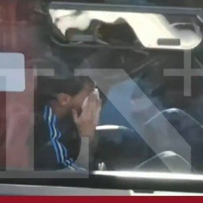 Video: la emoción de Messi en el viaje rumbo al Monumental