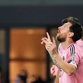 El show continúa: tras su adiós a la Selección, Messi metió un doblete en el triunfo de Inter Miami