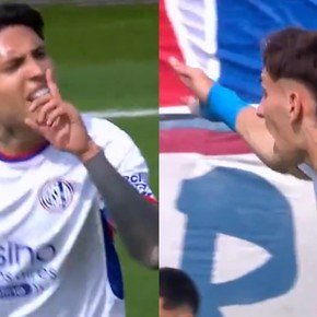 Video: el tremendo cruce con insultos entre la Joya Farías y Auzmendi en pleno Defensa-San Lorenzo