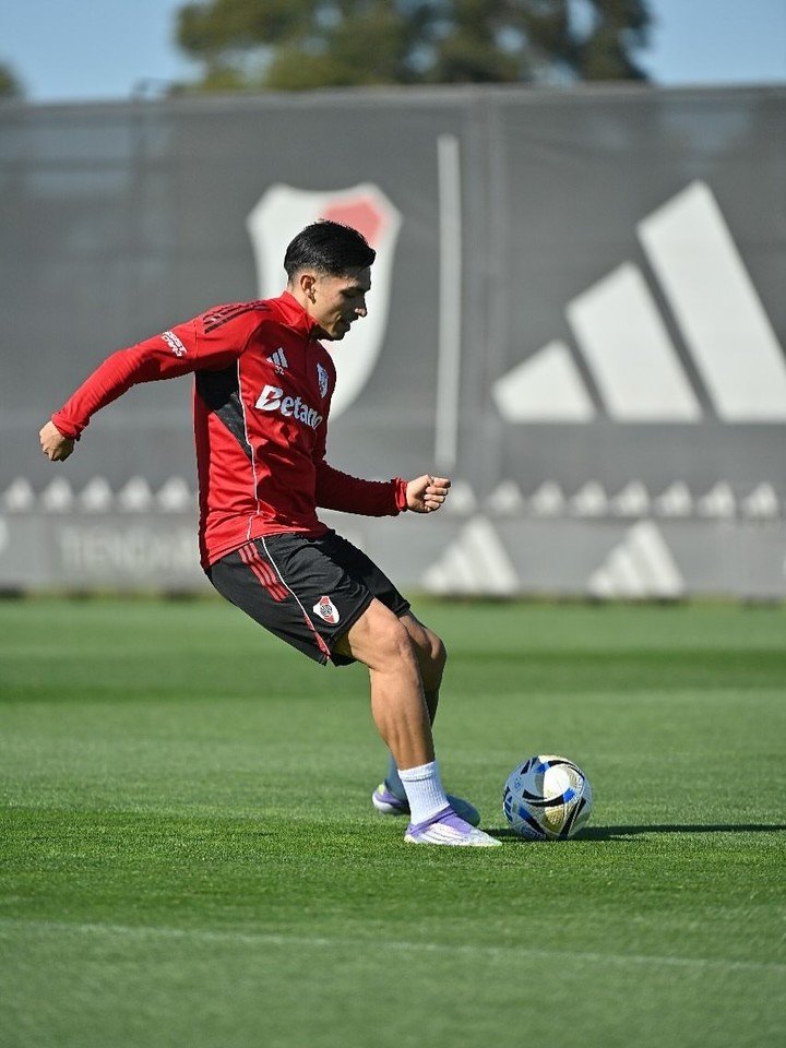 Ruberto, en el Camp. Foto: Instagram