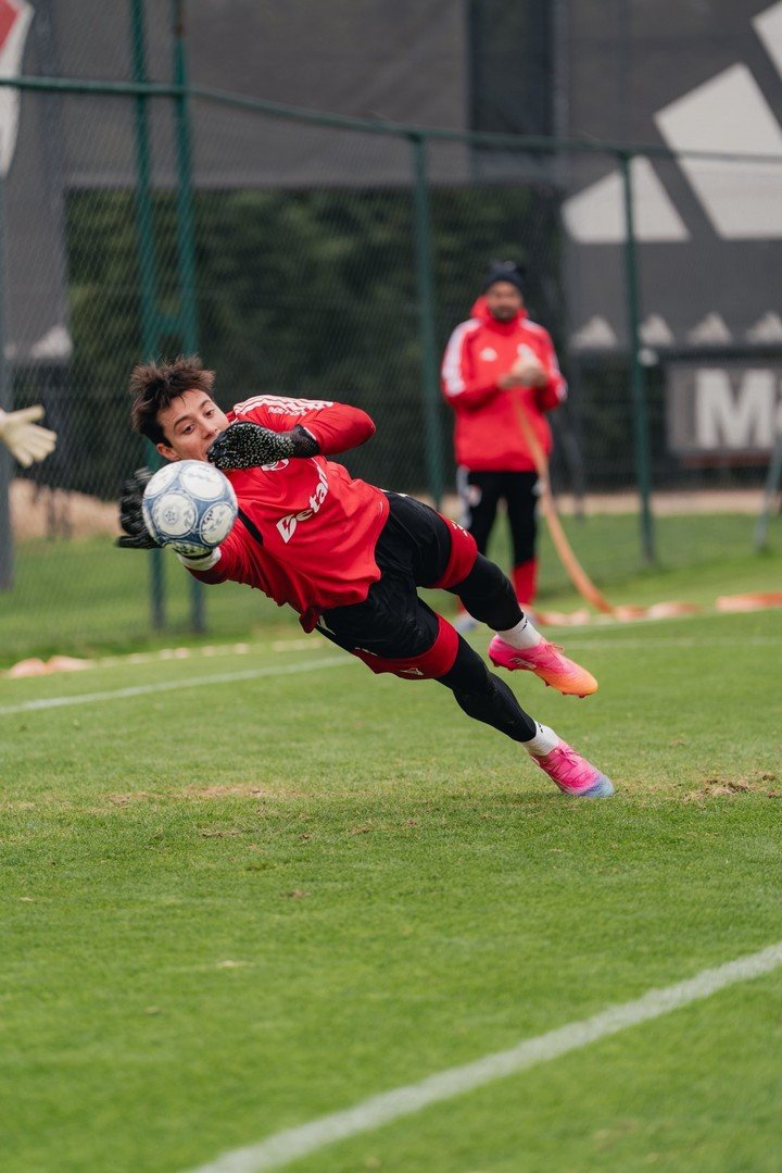 En River tienen encaminada la renovación de Beltrán, aunque eso no implica que sea segura su continuidad en el 2027 (Prensa River).
