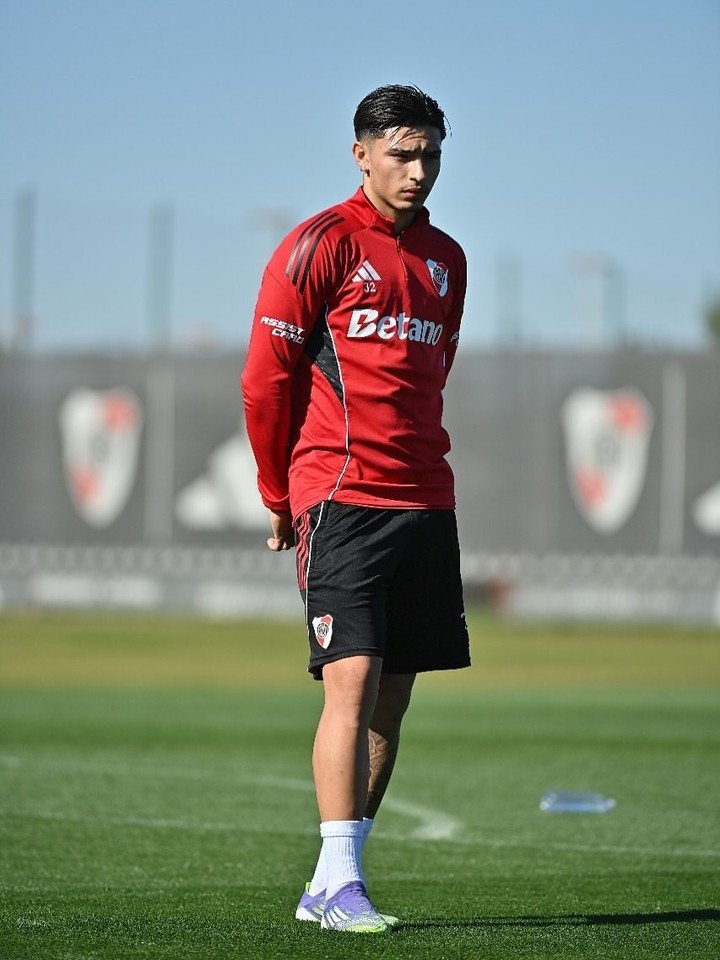 Ruberto, en el Camp. Foto: Instagram