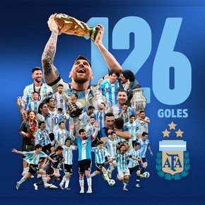 Historia pura: el uno por uno de los 126 goles de Messi con la Selección Argentina 