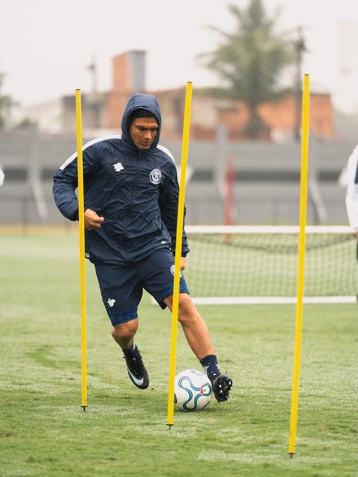 Maxi Salas, en el ataque de Independiente Rivadavia.
Prensa Independiente Rivadavia de Mendoza